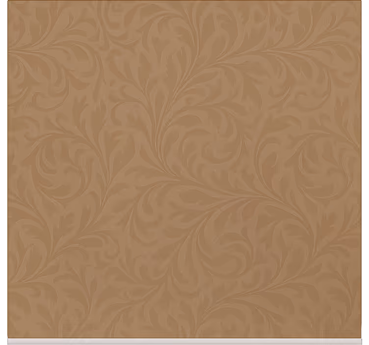 Cortina roller living comedor elegante diseño beige oscuro - TenVinilo