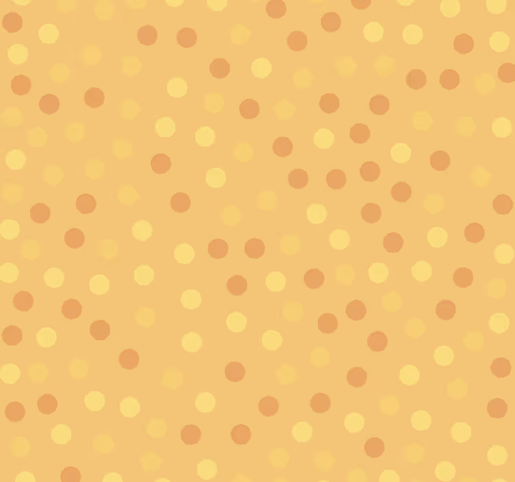 Cortina roller cocina papel pintado naranjas círculos - TenVinilo