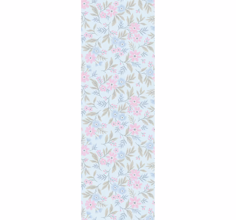 Cortina roller comedor estilo shabby chic primavera - TenVinilo