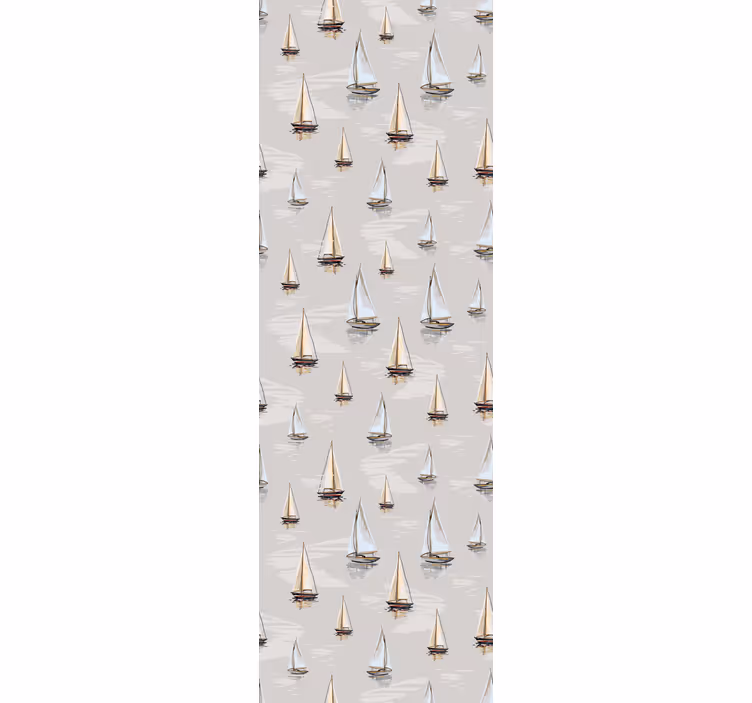 Cortina roller infantil patrón de velas elegante - TenVinilo