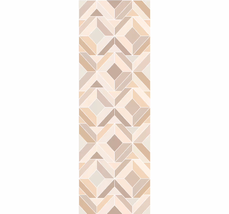 Cortina roller moderno patrón beige con rayas - TenVinilo