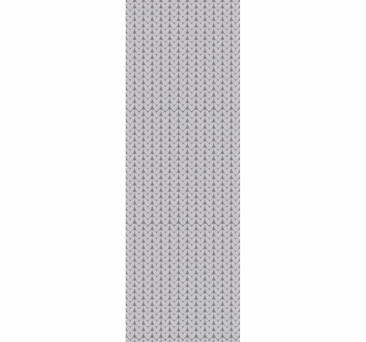 Cortina roller moderno patrón vertical gris minimalista - TenVinilo