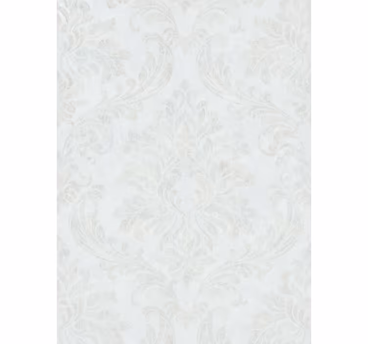 Cortina roller elegante patrón floral damasco - TenVinilo