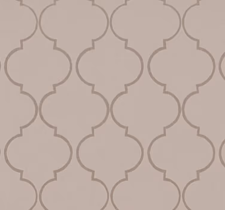 Cortina roller moderno efecto lino color taupe - TenVinilo