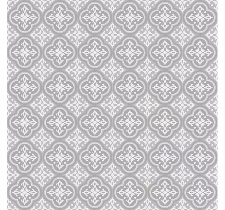 Cortina roller gris azulejos portugueses grises - TenVinilo