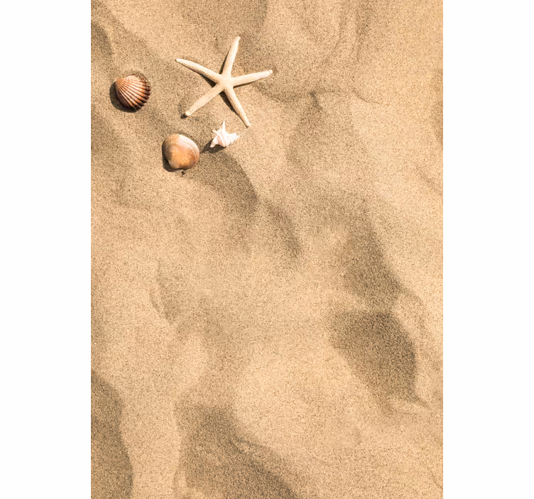 Cortina roller beige vibras de verano - TenVinilo