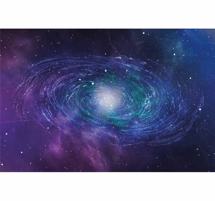 Cortina roller living comedor anillo de estrellas - TenVinilo