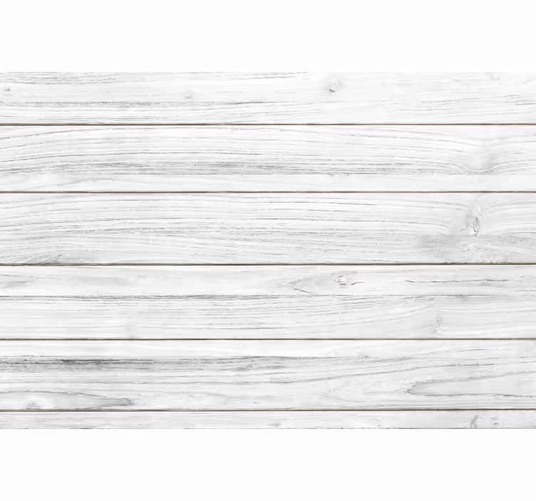 Cortina roller blanca efecto madera clara - TenVinilo