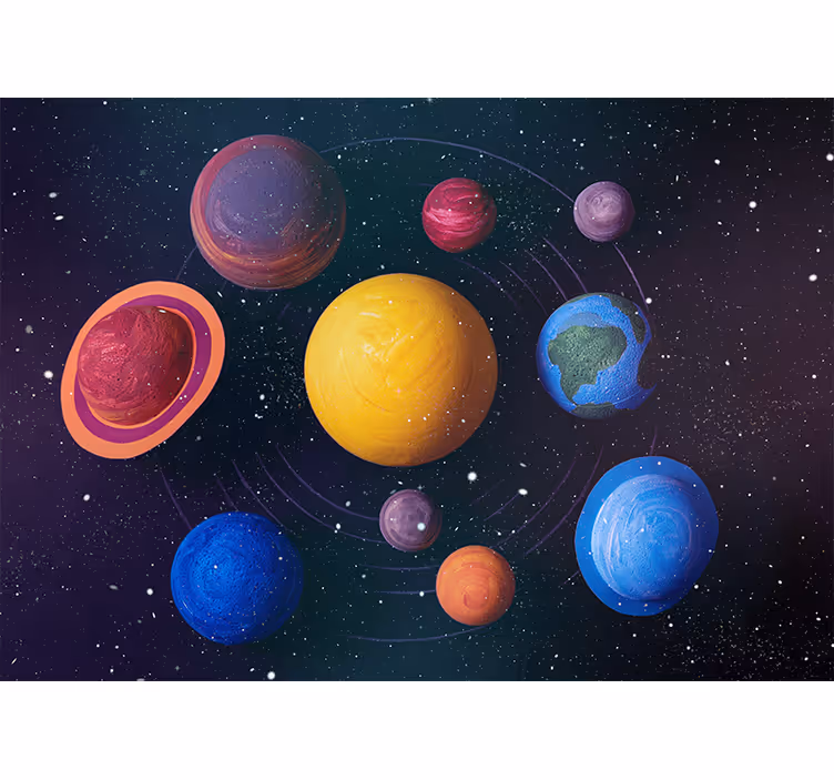 Cortina roller habitación potencial de exoplanetas - TenVinilo