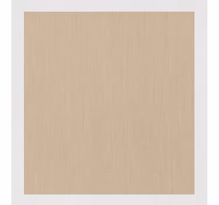 Cortina roller living comedor beige con borde blanco - TenVinilo