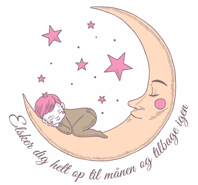 Cortina roller infantil te quiero hasta la luna - TenVinilo