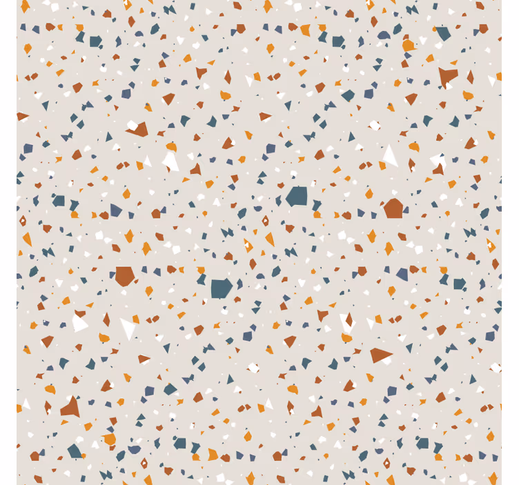Cortina roller cocina imitación terrazzo - TenVinilo