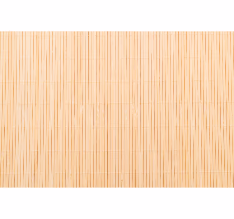 Cortina roller beige patrón de bambú - TenVinilo