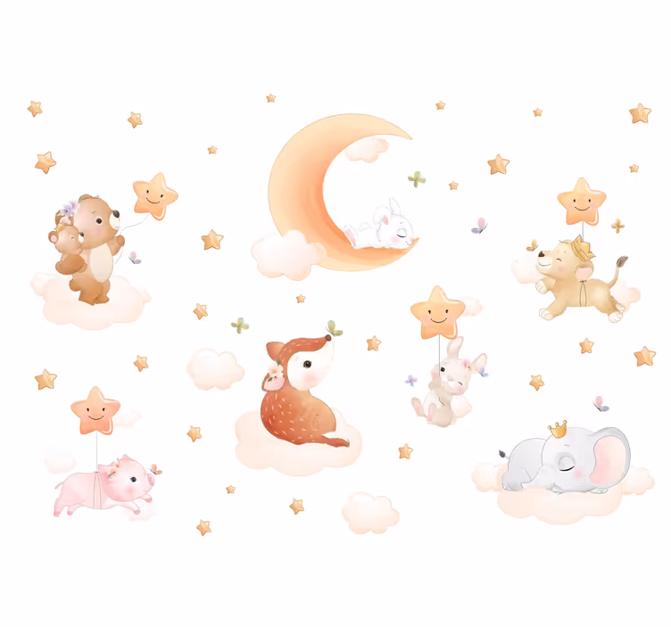Cortina roller para bebé dulces sueños - TenVinilo