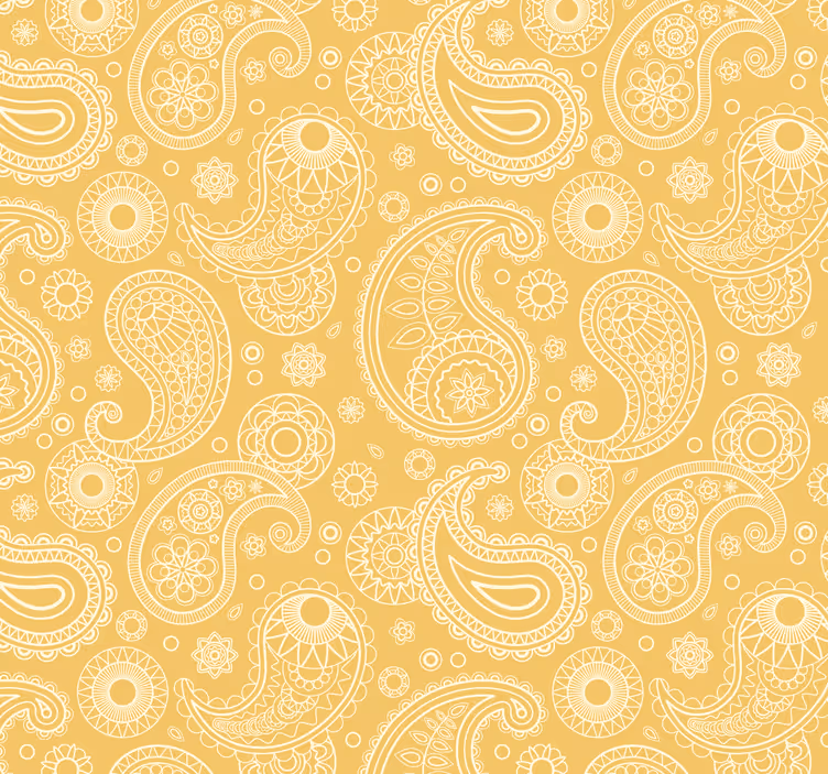 Cortina roller exterior paisley árabe - TenVinilo