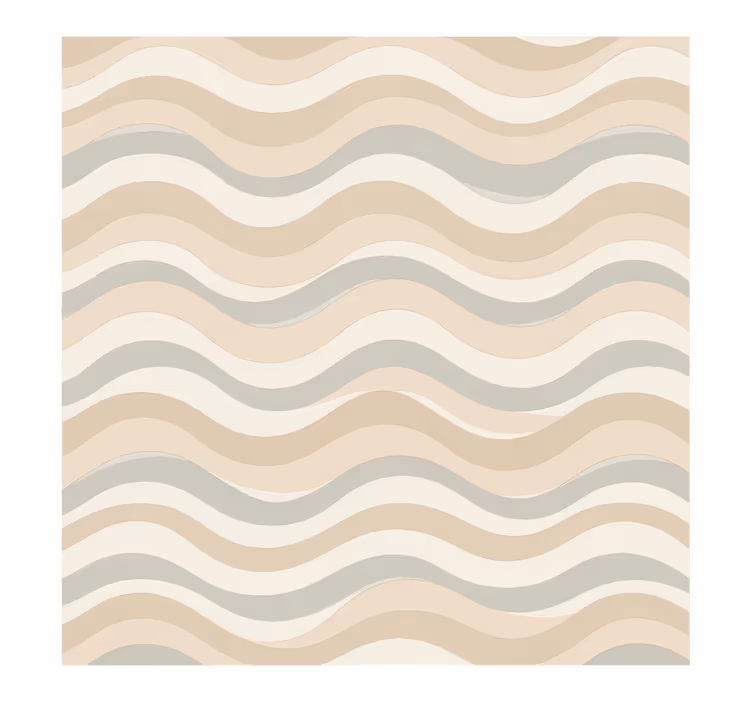 Cortina roller habitación matrimonio olas acogedoras 150 - TenVinilo