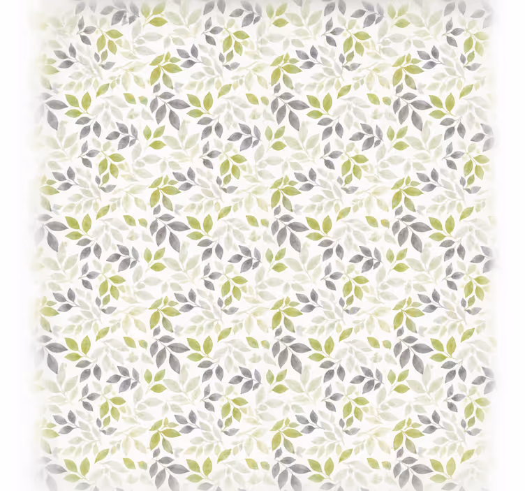 Cortina roller habitación matrimonio diseño hojas 160 - TenVinilo