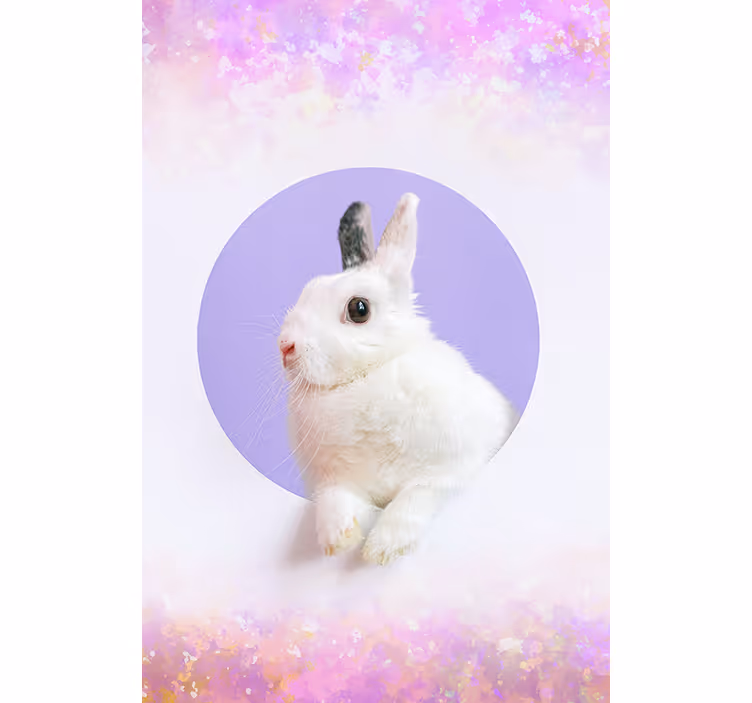 Estor animales Conejo - TenVinilo