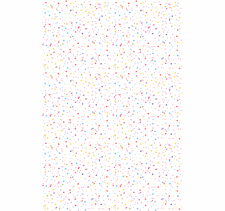 Estor textura Pequeños puntos de colores - TenVinilo