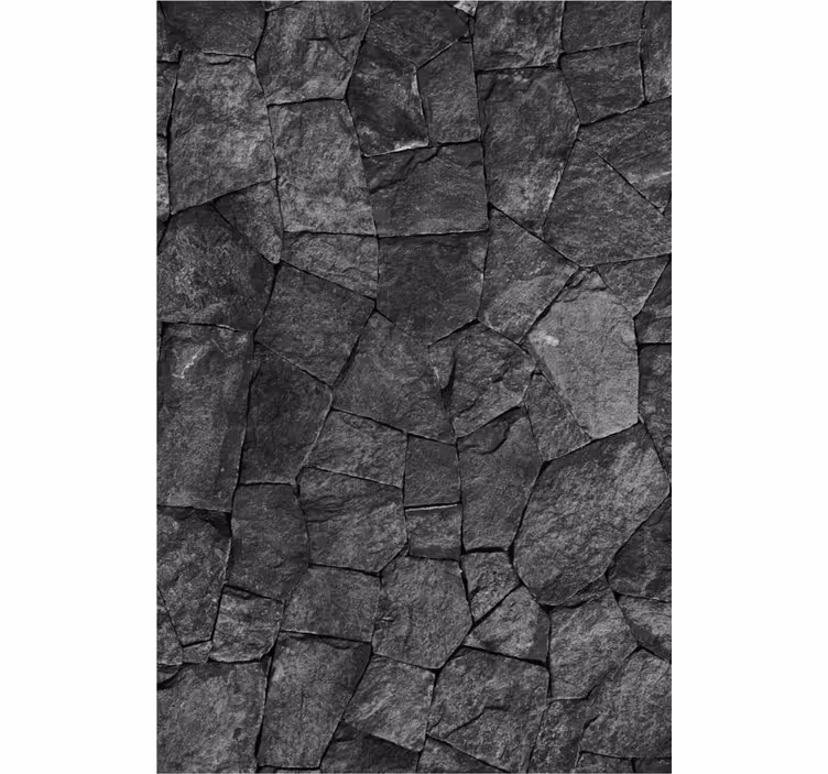 Cortina roller textura superficie de piedra natural - TenVinilo