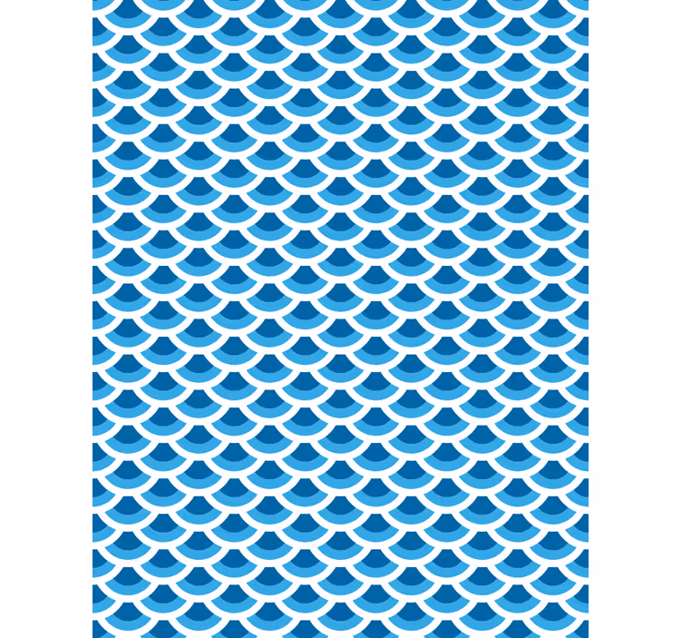Cortina roller textura patrón de olas del océano - TenVinilo