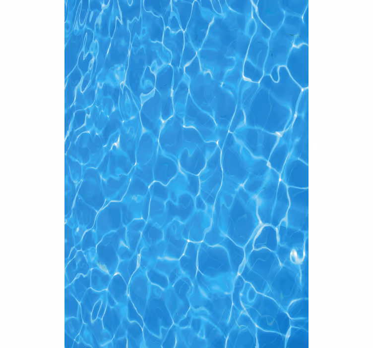 Cortina roller baño reflejos de la superficie del agua - TenVinilo