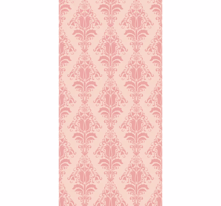 Cortina roller elegante motivo elegante en rosa - TenVinilo