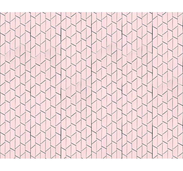 Cortina roller textura diseño geométrico rosa - TenVinilo