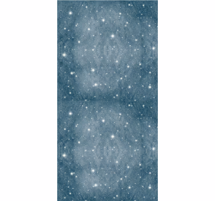 Cortina roller textura cielo nocturno estrellado - TenVinilo