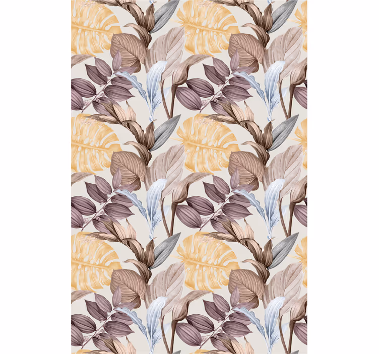 Estor floral Plantas tropicales xxl - TenVinilo