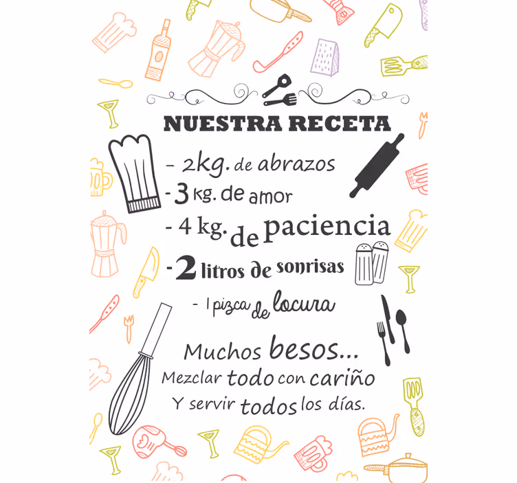 Estor cocina nuestra recetaIngredientes:- 2 tazas de harina- 3 cu - TenVinilo