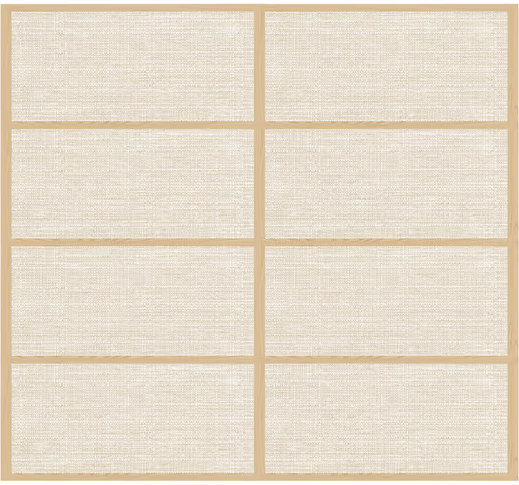 Estor patrón estructura de panel japonés - TenVinilo