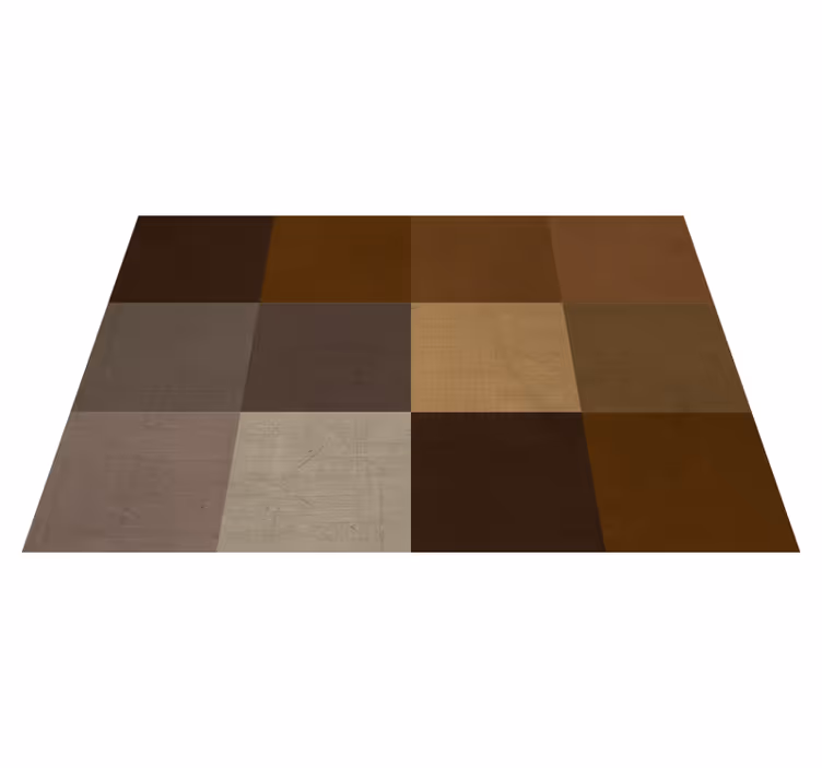 Individual mesa patrón superficie patchwork - TenVinilo