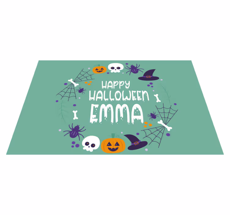 Individual mesa halloween diseño temático de halloween - TenVinilo