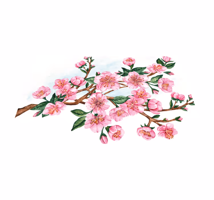 Individual original mesa cuenco floral elegante - TenVinilo