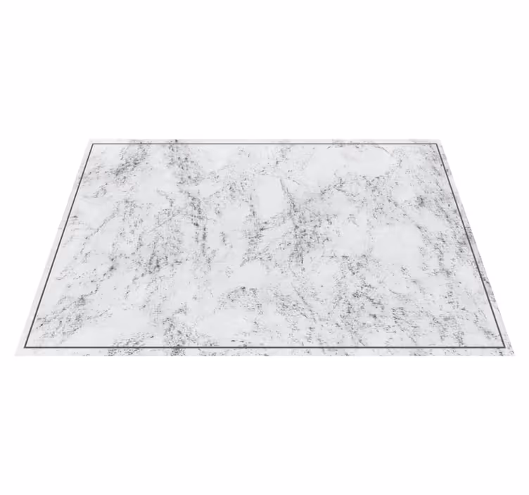 Individual mesa patrón superficie de mármol elegante - TenVinilo