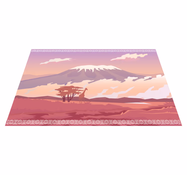 Mantel individual original Kilimanjaro - TenVinilo