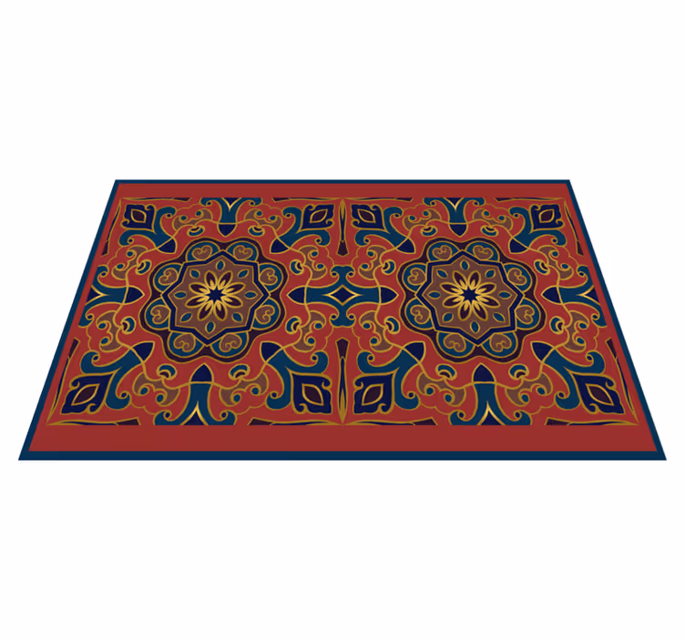 Individual original mesa arreglo floral intricado - TenVinilo
