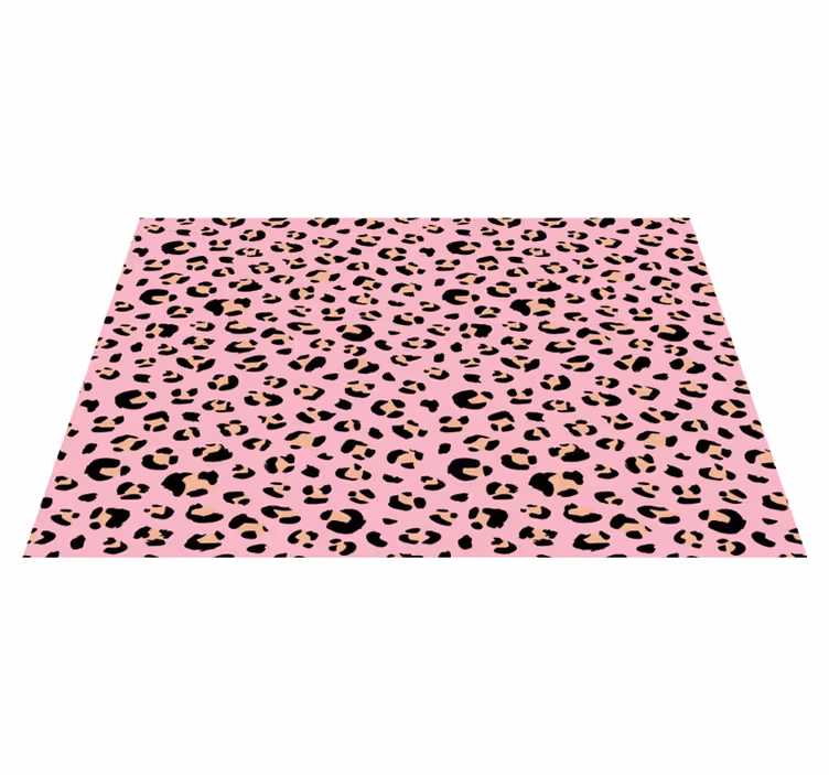Individual original mesa estilo de estampado de leopardo - TenVinilo
