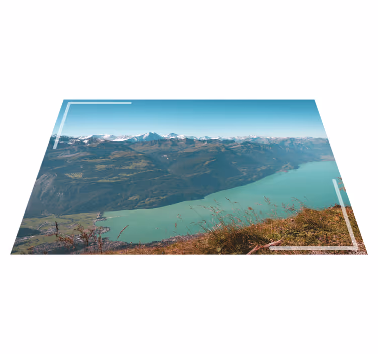 Individual original mesa montañas nevadas - TenVinilo