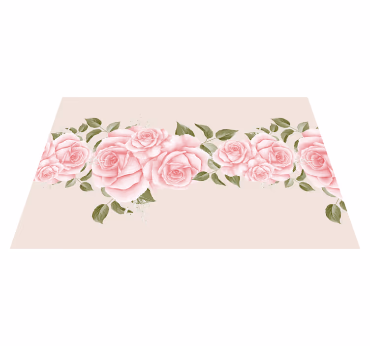 Individual original mesa arreglo elegante de rosas - TenVinilo