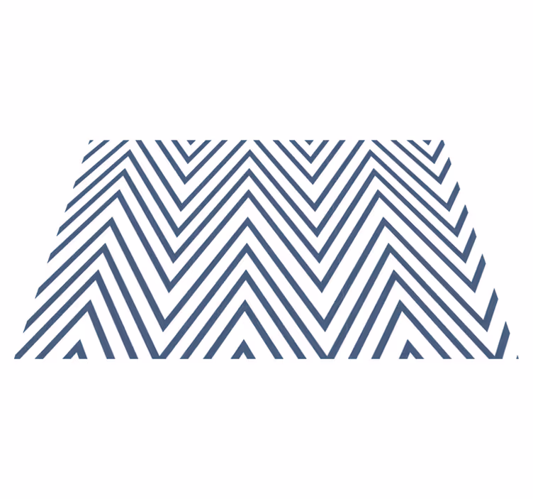 Individual mesa moderno patrón chevron elegante - TenVinilo