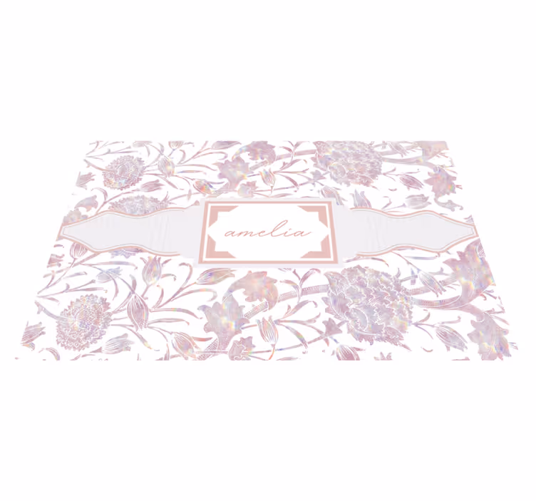 Mantel individual personalizable Cardo personalizado - TenVinilo