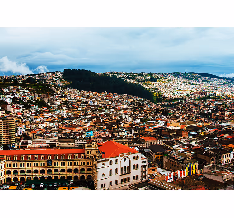 Fotomural ciudad Ciudad de loja - TenVinilo
