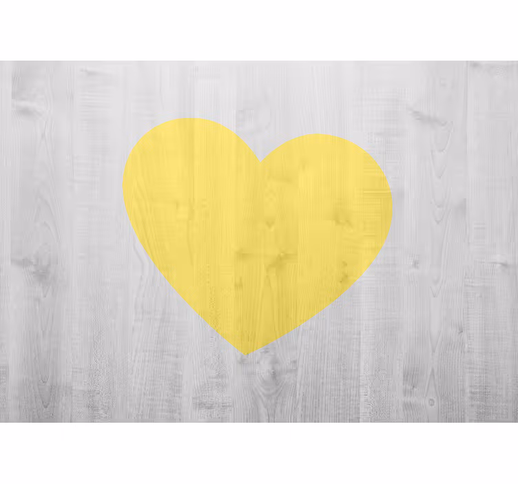 Mural de amor símbolo de corazón - TenVinilo