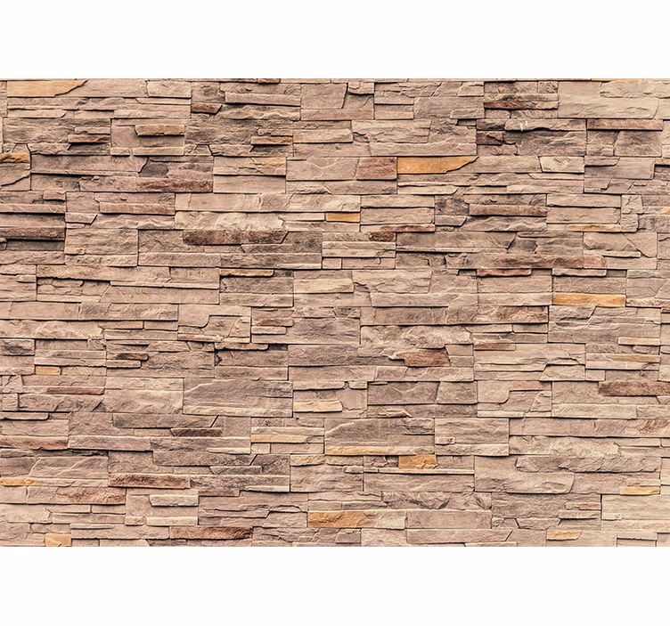 Mural efecto piedra patrón piedra natural - TenVinilo