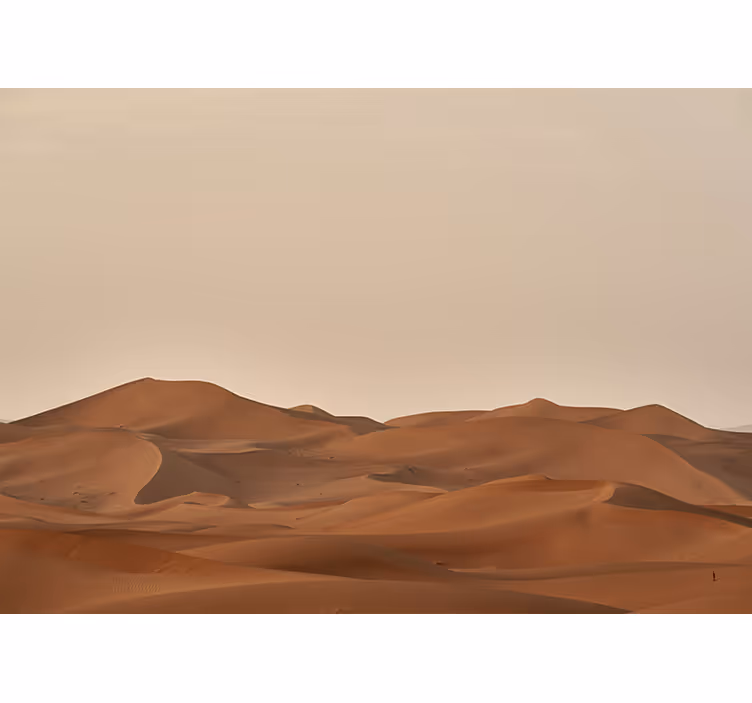 Mural de desierto paisaje de desierto arenoso - TenVinilo