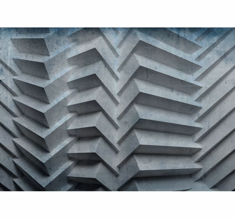 Mural de textura patrones de superficies geométricas - TenVinilo