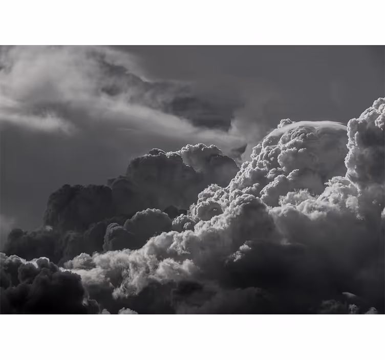 Fotomural cielo formación de nubes dramáticas - TenVinilo
