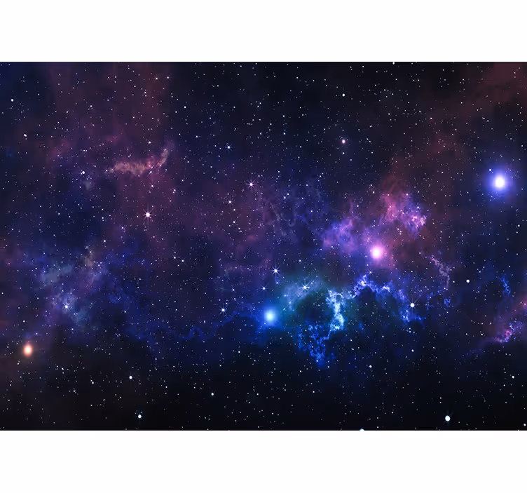 Fotomural espacio Universo con miles de estrellas - TenVinilo